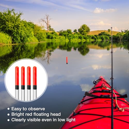 20-Piece Fishing Float Set, 5 Sizes 11-19cm High-Sensitivity Waggler Floats