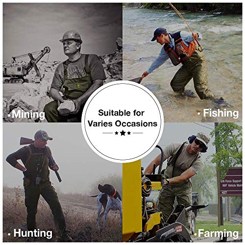 Lightweight Waterproof Chest Waders for Fishing & Hunting