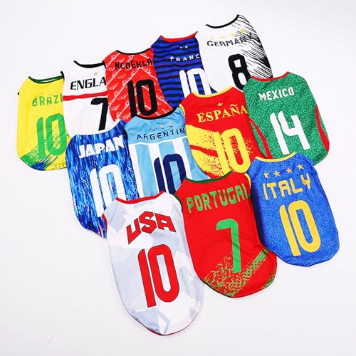 Pet Soccer Jersey with Country Flag - Mexgreen, X-Large