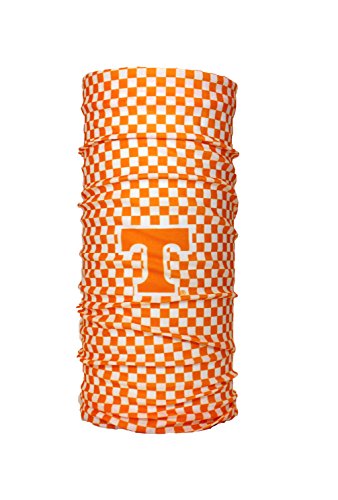 Tennessee Checkerboard Tube Scarf - Moisture-Wicking Headwear