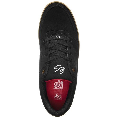 ES Men's Accel Slim Shoe, Black/Gum, 8 Medium US