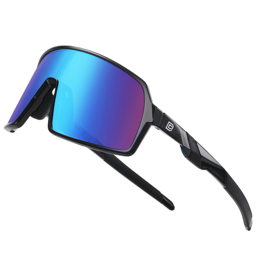 DUCO Youth Baseball Sunglasses 6-12: Sports Kids Glasses for Cycling Polarized UV400 Protection with Strap & Case DK320