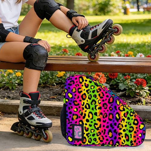 Camo Print Skate Bag for Ice Roller Inline Skates - One Size