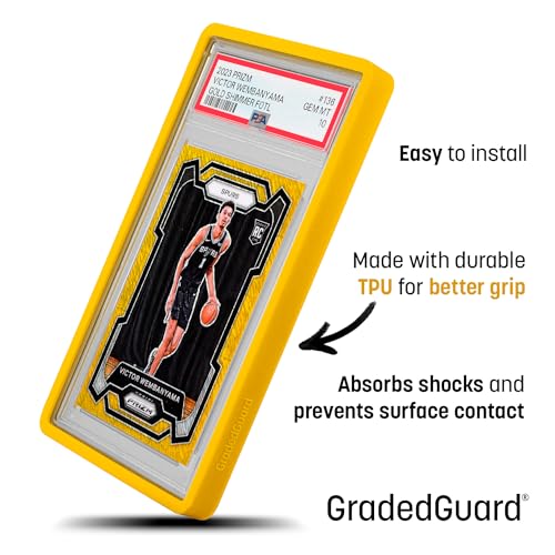PSA Card Slab Protector Case - Impact Resistant TPU Holder