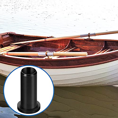 4 Pcs Oar Lock Socket Insert, 1/2" Nylon Oarlock Bushings for Marine