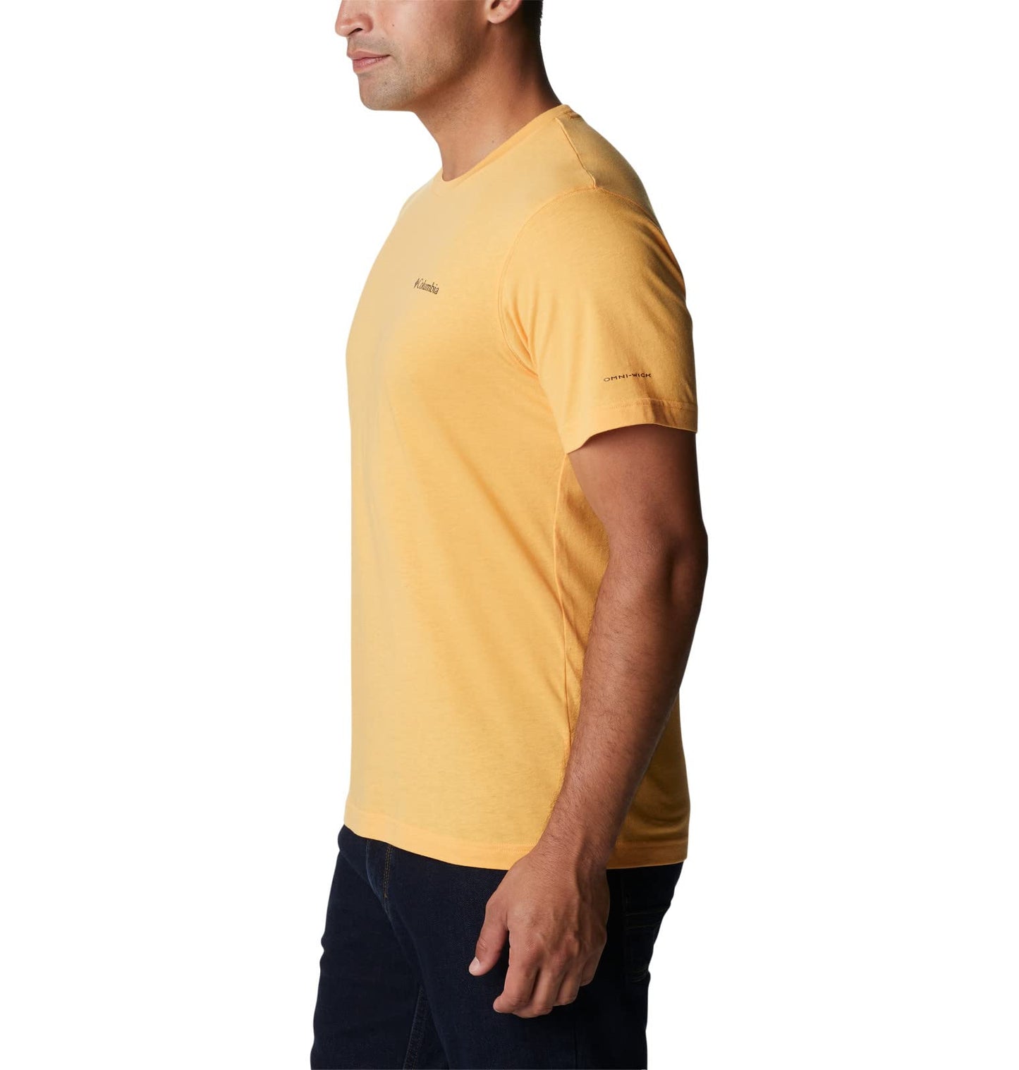Columbia Men's Thistletown Hills Short Sleeve, Mango Heather, 2X Big