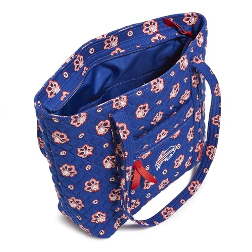 Premium Cotton Small Tote Bag - Royal Blue/Red Bandana