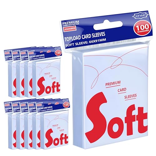 1000 Premium OPP Card Sleeves - 2.5"x3.5" for Trading Cards