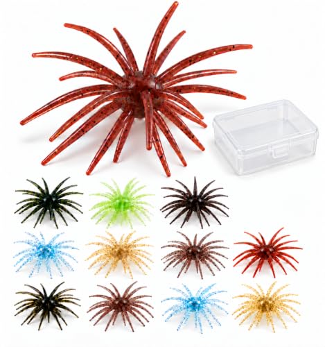Sea Urchin Soft Plastic Lures for Freshwater & Saltwater Fishing – TPE Baits