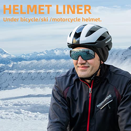 Men's Winter Cycling Cap - Windproof Thermal Helmet Liner