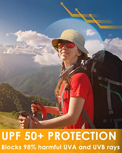 Foldable Camouflage Bucket Hat - UPF 50+ Sun Protection