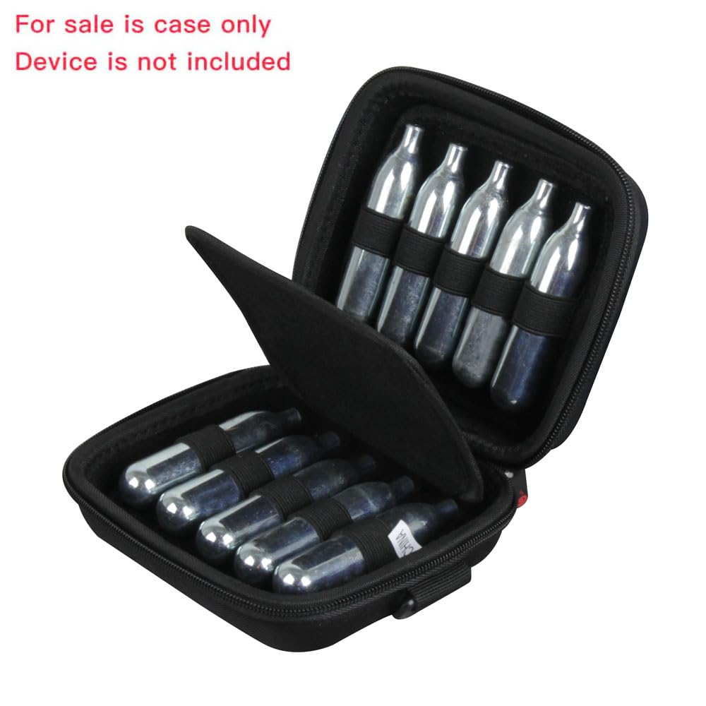 Hermitshell Hard Travel Case Fits Crosman/Umarexss/Blue Flag CO2 Cartridges12-Gram