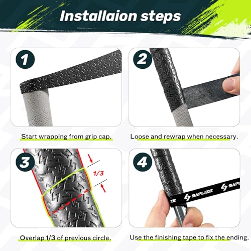 Golf Grip Wrap Tapes 3-Pack - Extra-Long Non-Slip Solution