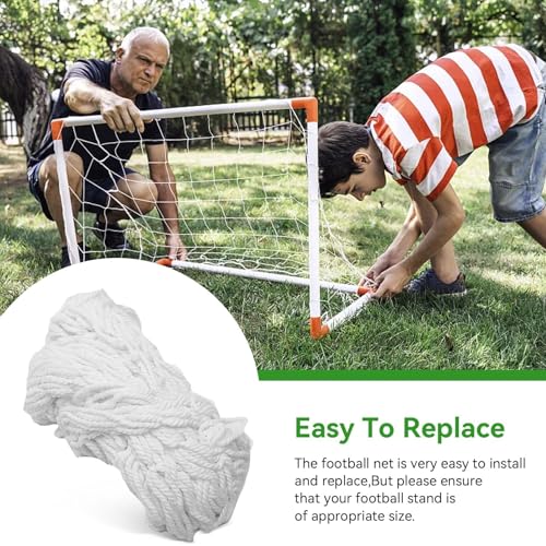 Kids Soccer Net 6x4ft Replacement Goal Net for Backyard & Training