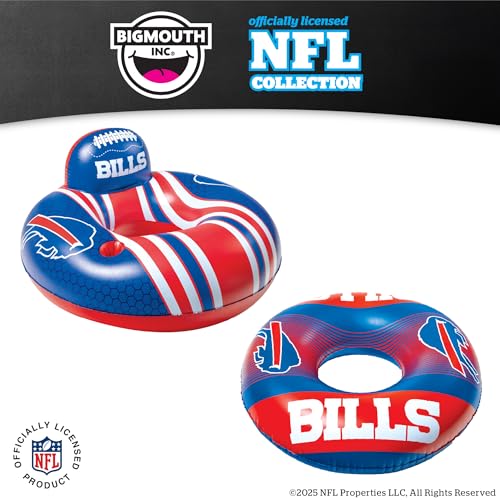 Buffalo Bills Inflatable Food Cooler - 4 ft Tailgate Buffet