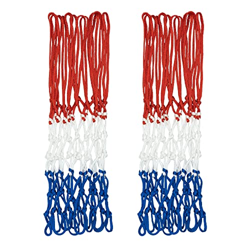 Sanung 21-inch Tricolor Basketball Net Replacement | All-Weather Indoor & Outdoor