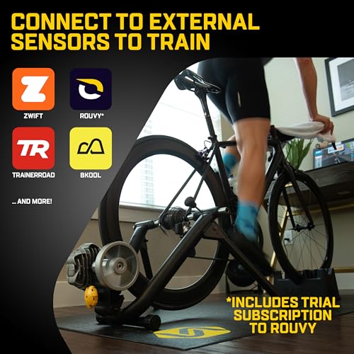 Fluid2 Indoor Bike Trainer - Smart Equipped for Road & Mountain Bikes