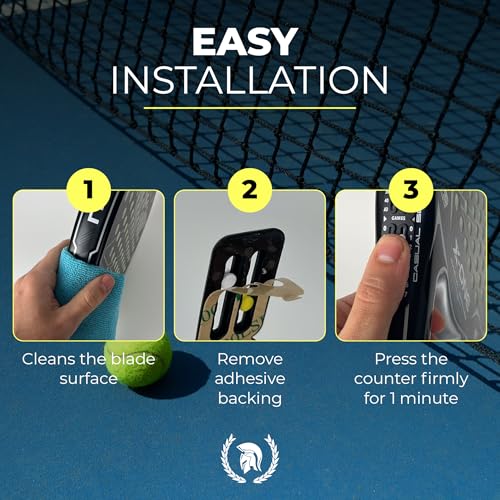 Tennis and Padel Score Keeper - Ultra-Light Adhesive Tracker