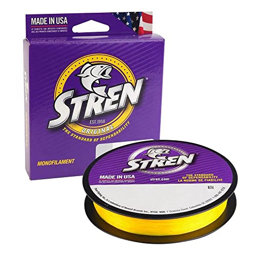 Monofilament Fishing Line - 8lb Hi-Vis Gold 330yd