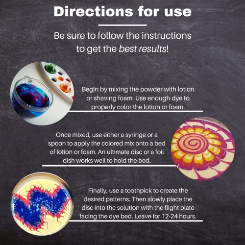 PRO Chemical Disc Golf Dye Kit - Starter Set for Beginners, Vibrant Customization