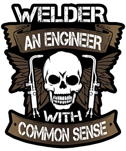 Welding Stickers Pack of 20 - Durable Vinyl Stickers for Helmets & Toolboxes