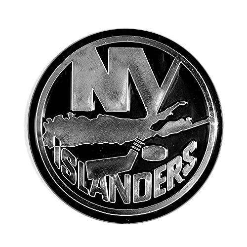 NHL Chrome Automobile Emblem - New York Islanders