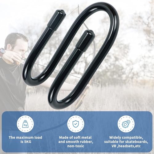 Adjustable Bow Hanger Wall Mount Rack - Pack of 2