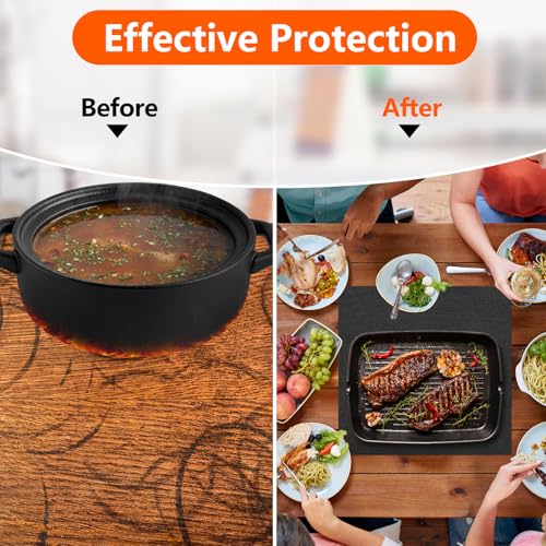 Welding Blanket Fireproof Mat, 9" X 12" Heat Resistant Fabric 1800¡ÆF High Temp Insulation Pad,Welding Pad for Plumbing,Flame Retardant Protective Mat Soldering Welding (9" x 12"x 0.14"-1 pack)