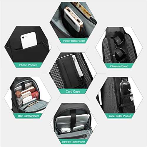 Waterproof Men’s Small Crossbody Messenger Bag with Adjustable Strap