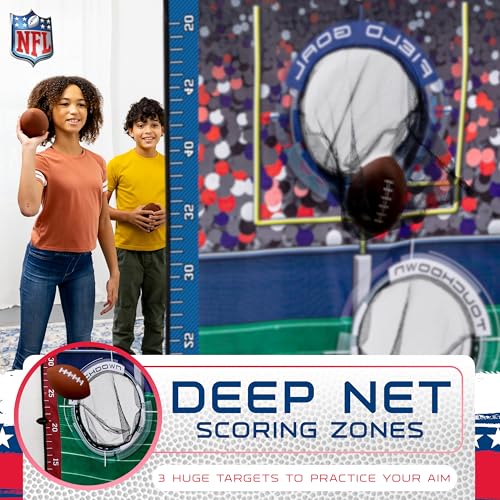 NFL Door Jam Football Target Toss Game Set with Mini Balls