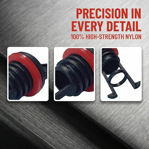 Nylon Kayak Drain Plug Kit - 2PCS 3/4 Inch Threaded Plugs