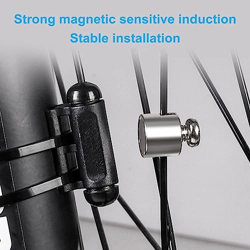 2 Pack Bicycle Speedometer Magnet - Waterproof Odometer Sensor