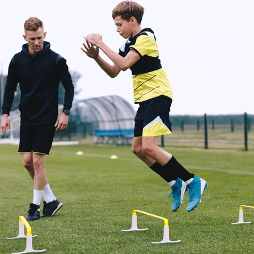 6" ZoomFlex Agility Hurdles with Carry Bag - Electric Yellow