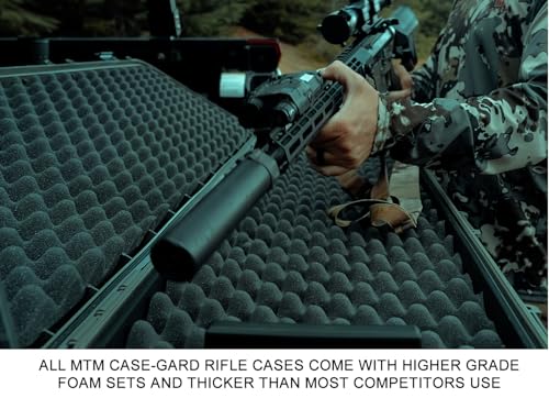 Tactical Rifle Crate with Wheels - 39" Hard Gun Carrying Case