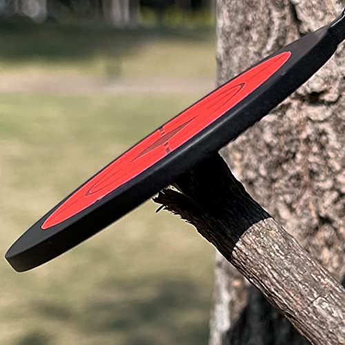 Double-Headed Steel Slingshot Target - 3mm Rotating Design