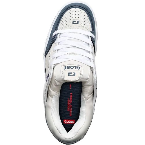 Globe Fusion Mens Footwear, Color: Grey/Blue, Size: 9.5 (GBFUS-Grey_Blue-9.5)
