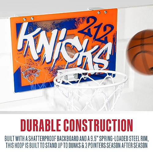 NBA Over the Door Basketball Hoop - New York Knicks