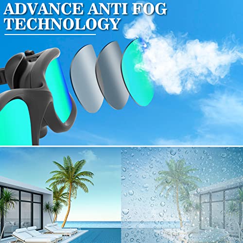 Anti-Fog Swimming Goggles with UV Protection - Clear Vision