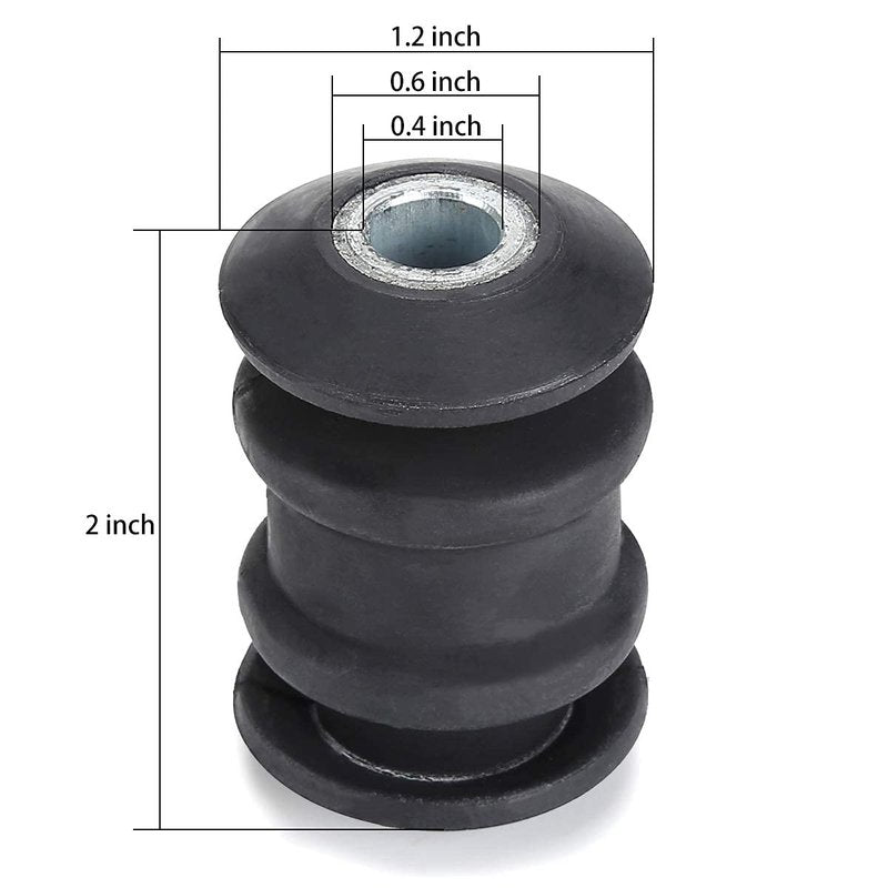 10L0L 1PACK Golf Cart Front Lower Control Arm Bushing for 1995-2004 Yamaha G2-G8 G14 G16 G19 G21 Golf Carts, Yamaha Front Lower Control Arm Bushing Replace OEM# JN6-F3526-00