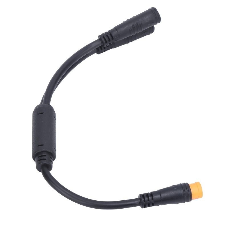 Alomejor Electric Scooter Y Splitter, High Current Capacity Compact Cable Adapter for Commuters Urban Travelers Riders