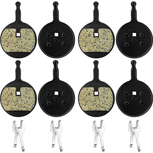4 Pairs Resin Bicycle Disc Brake Pads for Avid BB5, DSK Series & More