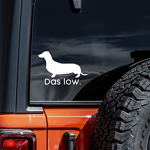 Dachshund Vinyl Decal Sticker for Car, Truck, Wall - 5.5" x 3"