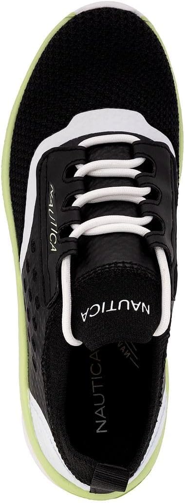 Nautica Women's Lace-Up Fashion Sneakers - Max Cushioning for Casual Walking & Tennis | Comfortable Fit