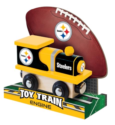 Pittsburgh Steelers Real Wood Toy Train - Age 3+