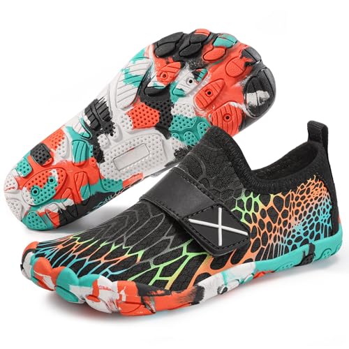 Kids Water Shoes Boys Girls Quick Dry Barefoot Beach Pool Summer Footwear