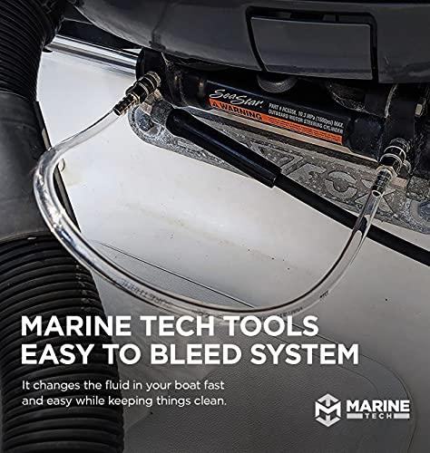 Marine Tech Tools Fill Tube, Seastar Hydraulic Steering Bleed Kit,