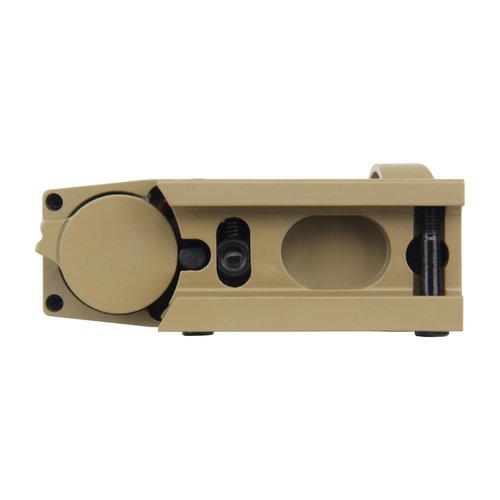 KASENTE Red Green Dot Gun Sight Tactical Reflex Sight with 4 Adjustable Reticles for 20mm Rail Mount