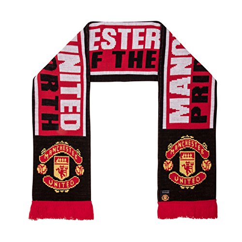 Authentic EPL Manchester United Pride Of The North Scarf - 4.5 ft