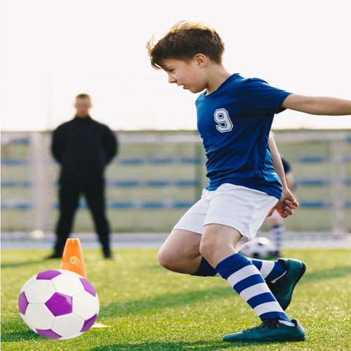Pink Soccer Ball Size 5 for Kids & Adults with Pump & Needle - Practice & Training