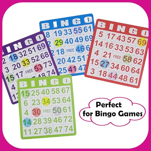 600 Counting Chips - 3/4 Inch in 6 Vibrant Colors for Learning